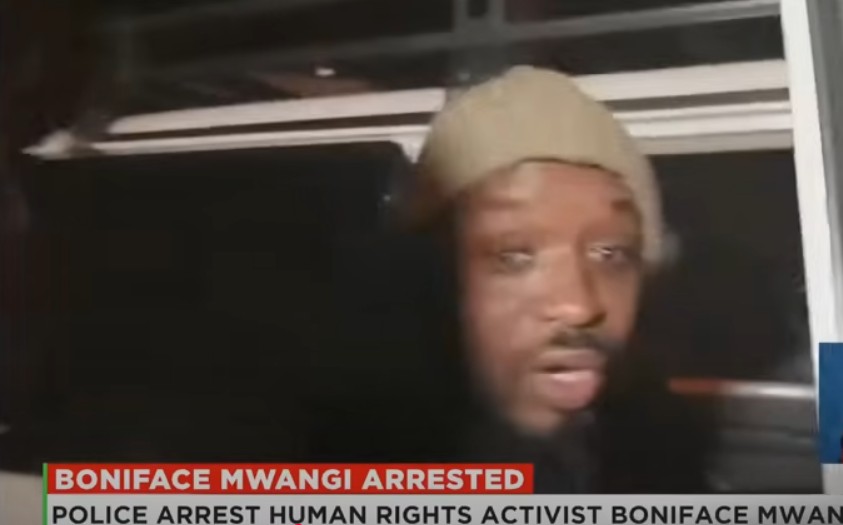 Mwangi arrested