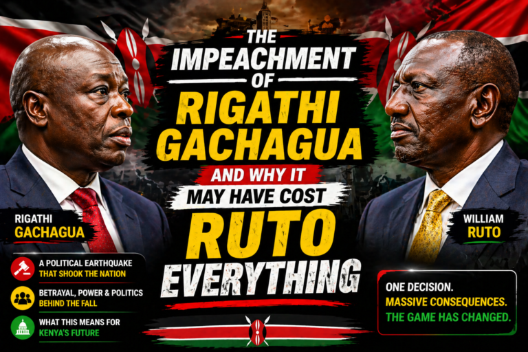TheCostofImpeachingGachagua