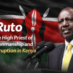 RutoHighPriestofConmanshipCorruptionInKenyaImagebanner for WordPress Post April 14.2026