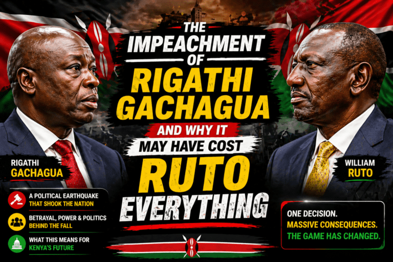 TheCostofImpeachingGachagua