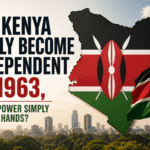 Did kenyabecome Indpendentin1963