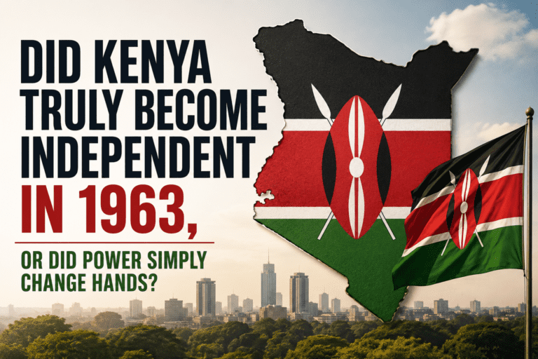 Did kenyabecome Indpendentin1963